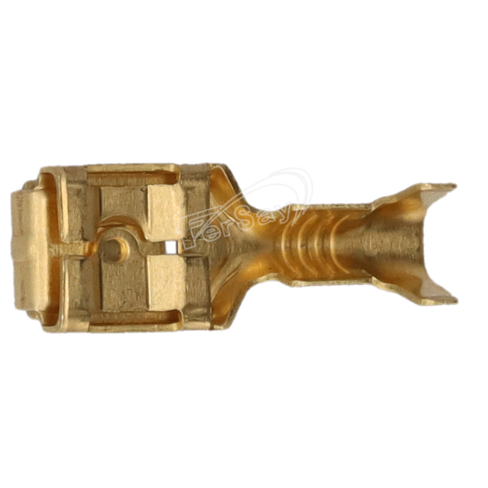 Conector faston hembra - macho 6,3mm con gancho - 03AG108 - FERSAY - Cenital 1