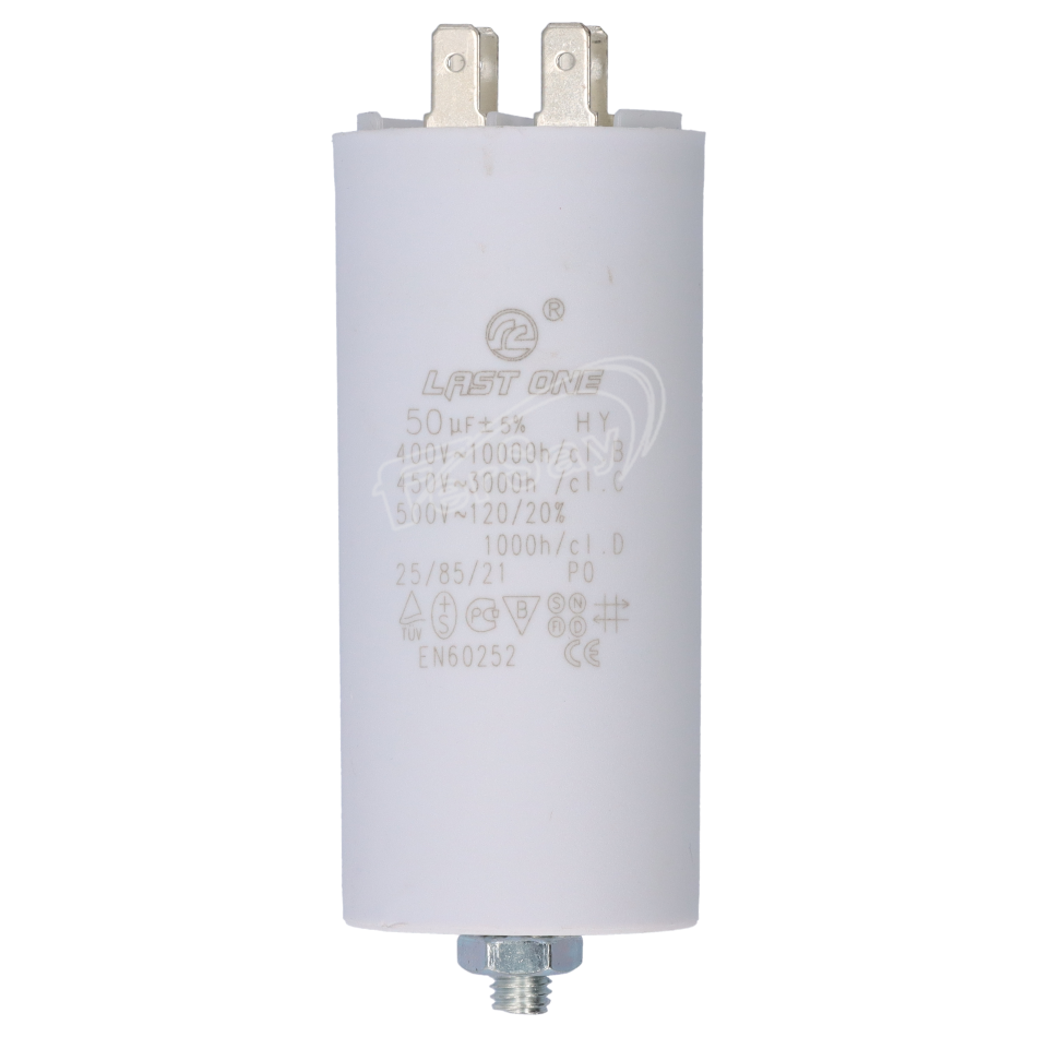 Condensador permanente 50mf-450v 45x92mm - 12AG027 - INCO