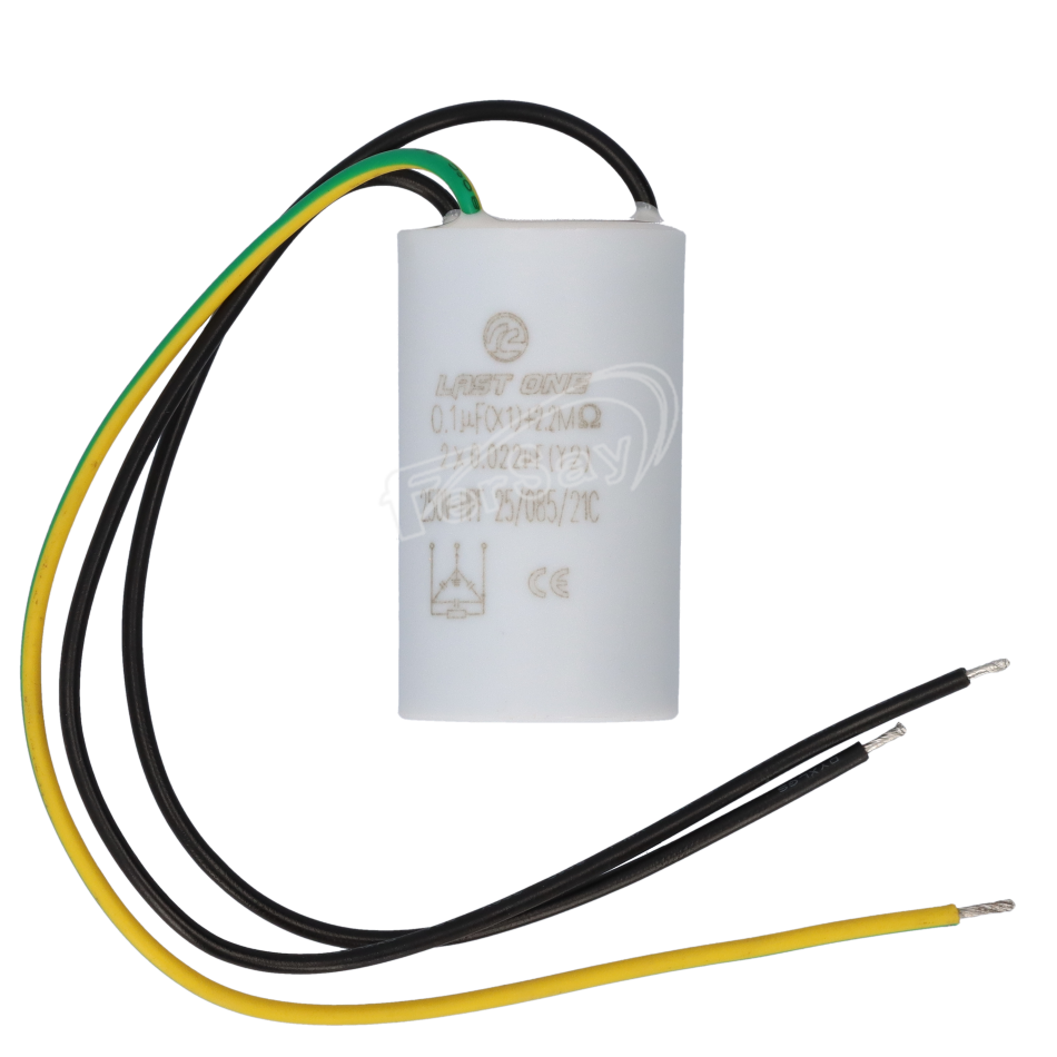 Condensador de arranque 0,1MF con cable - 12AG063 - INCO