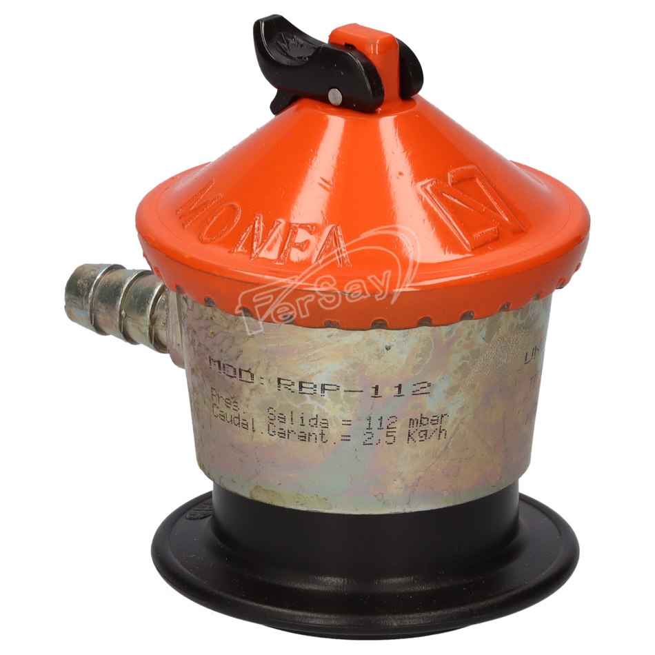 Regulador gas butano 112 mbar domestico - 44UN0027 - FERSAY - Cenital 1
