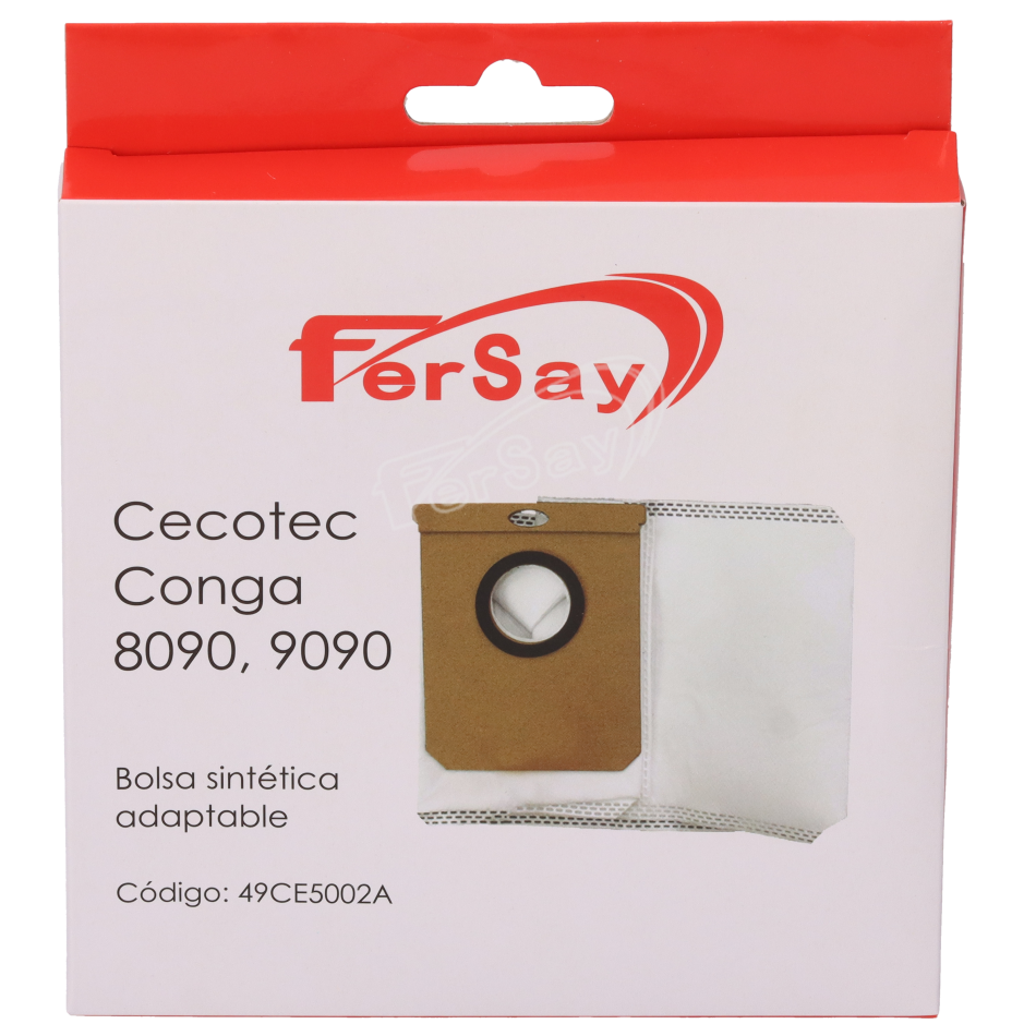Sacos adaptáveis para aspirador Cecotec Conga - 49CE5002A - CECOTEC
