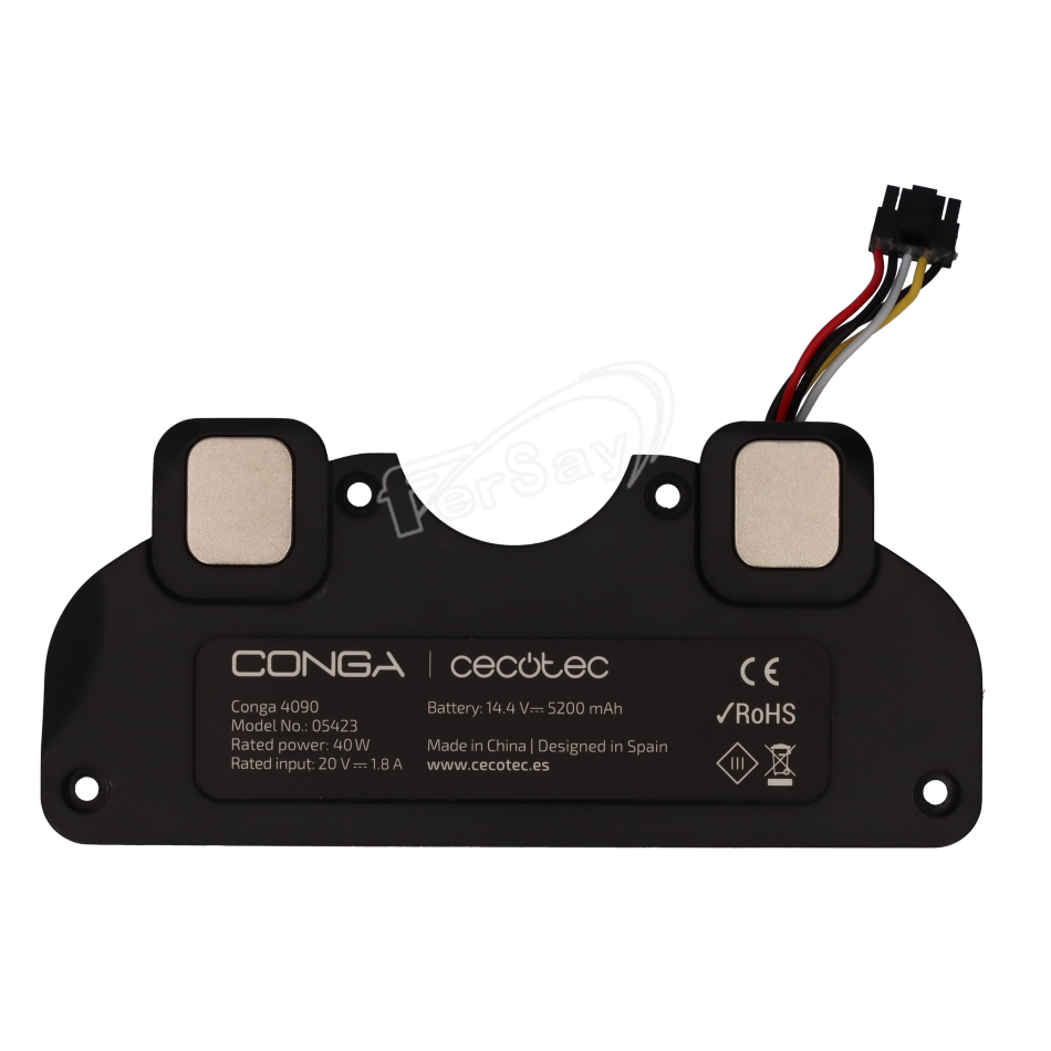 Bateria robot aspirador Cecotec Conga 4090 - 49CE5402 - CECOTEC - Cenital 1