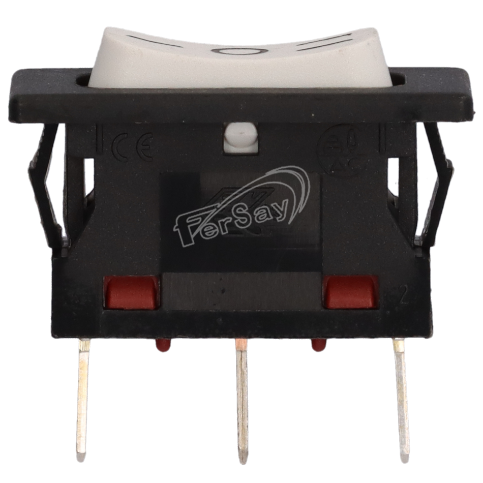 Conmutador / interruptor para pequeño electrodoméstico 10A - 49HF015 - FERSAY - Cenital 1