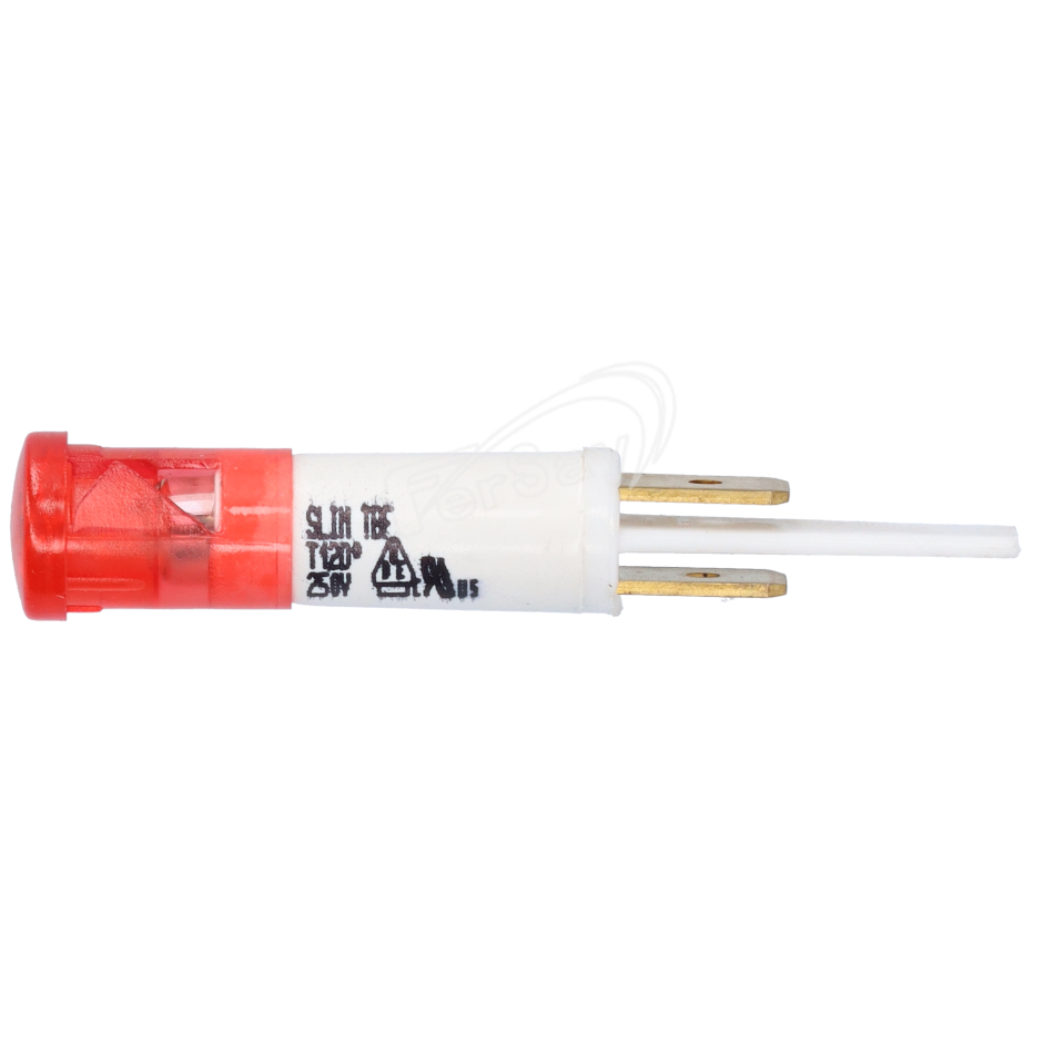 Indicador luminoso rojo 10 mm diámetro. - 49HF113 - FERSAY - Cenital 1