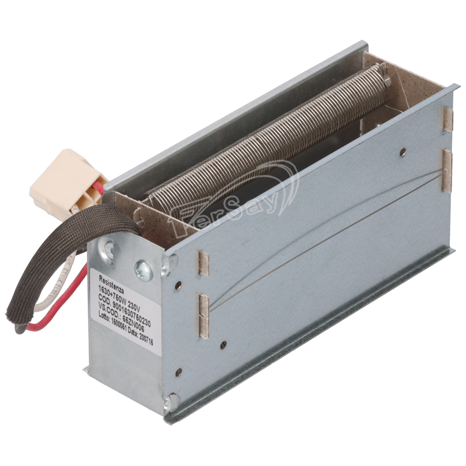 Resistencia secadora Electrolux 1630 W 750 W - 65ZN006 - ELECTROLUX - Cenital 1