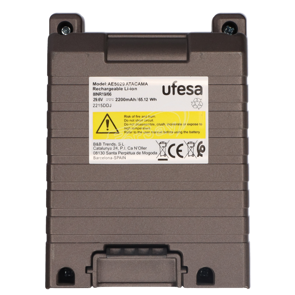 Bateria aspirador Ufesa - 9210634300 - UFESA - Cenital 2