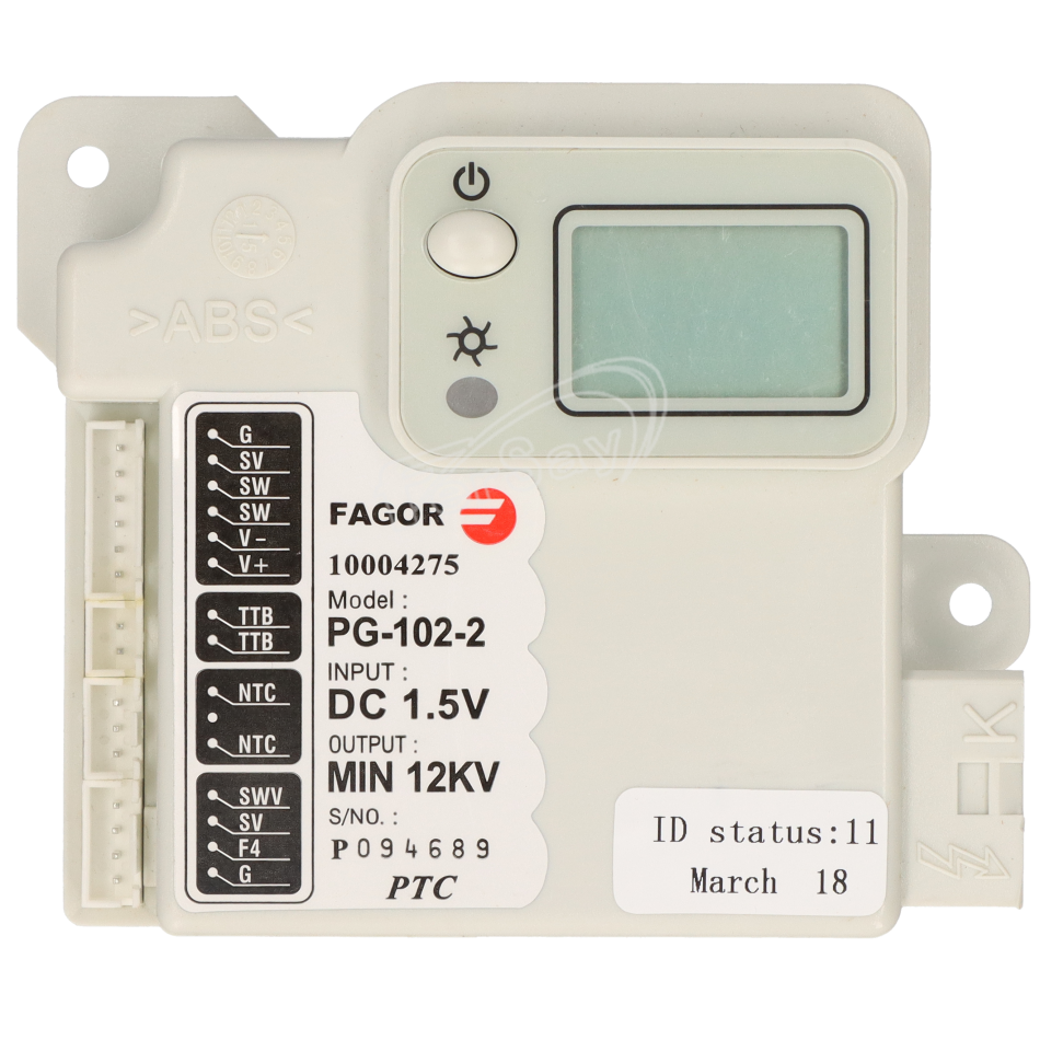 Modulo de control calentador marca FAGOR - AS0020451 - FAGOR - Principal