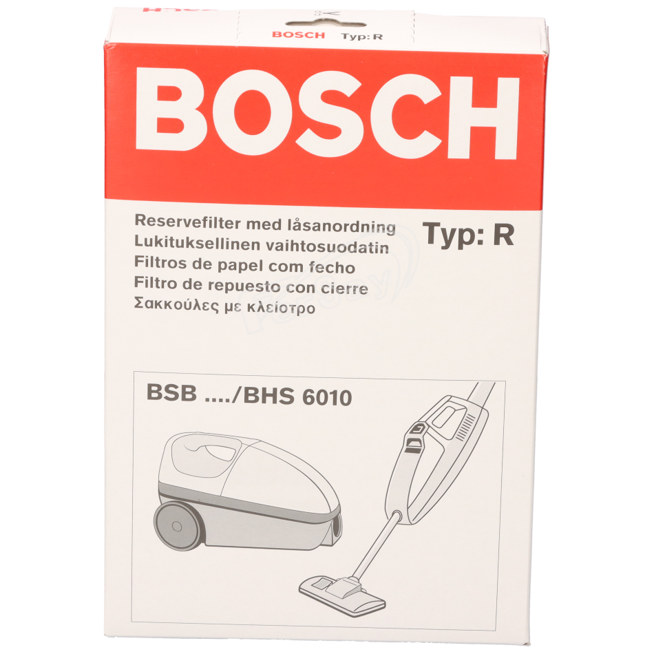 Bolsa para aspirador Bosch BSB1100/02. - BSH460652 - BSH - Cenital 1
