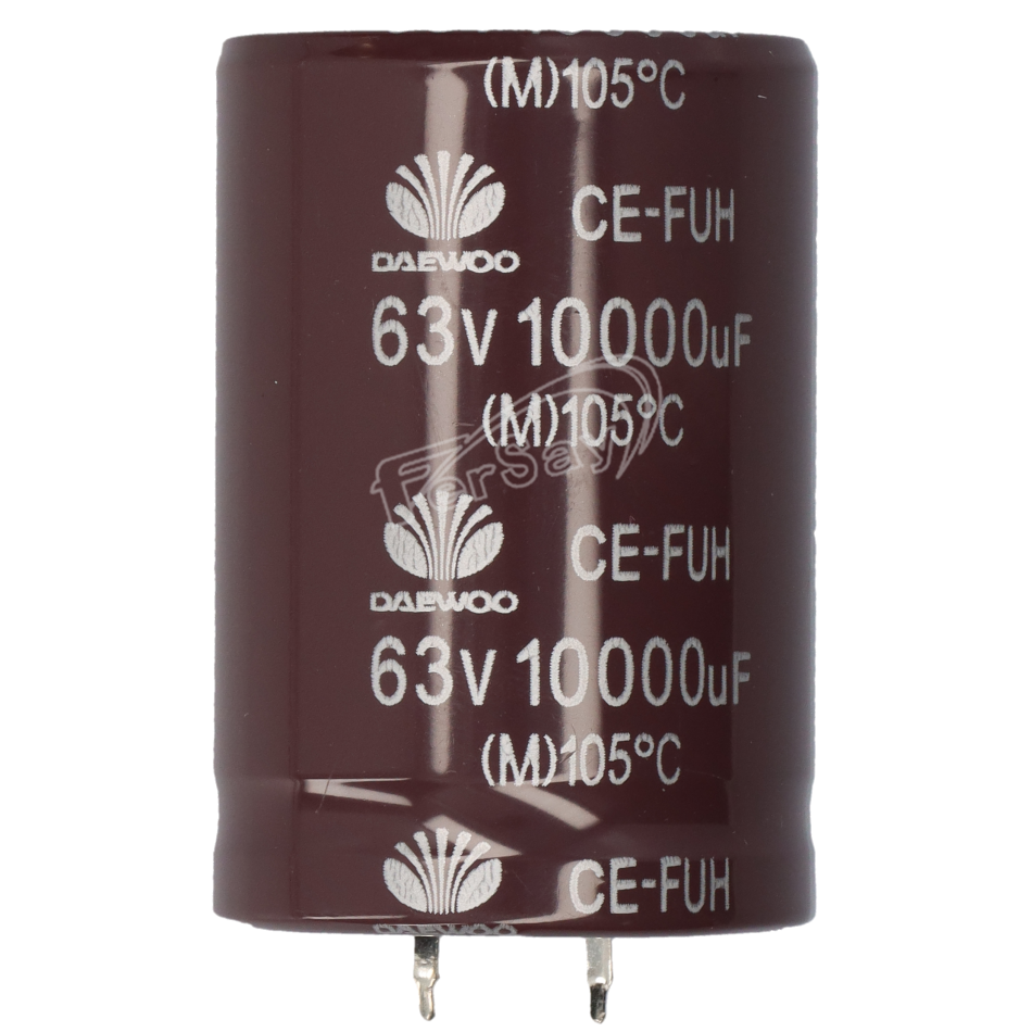 Condensador electrolítico de 10000 mf a 63v. - CERL10000MF63V - DAEWOO - Cenital 2