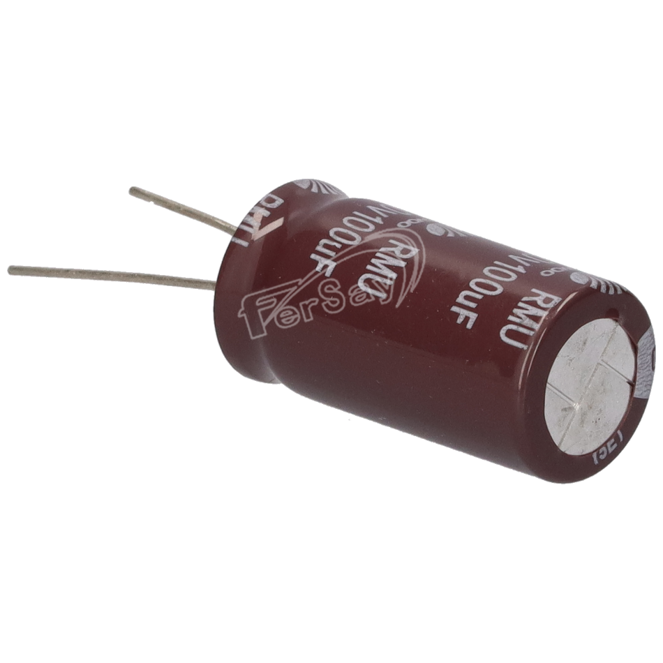 Condensador Electrolítico 100MF - 250V - CERL100MF250V - JAMI - Cenital 2