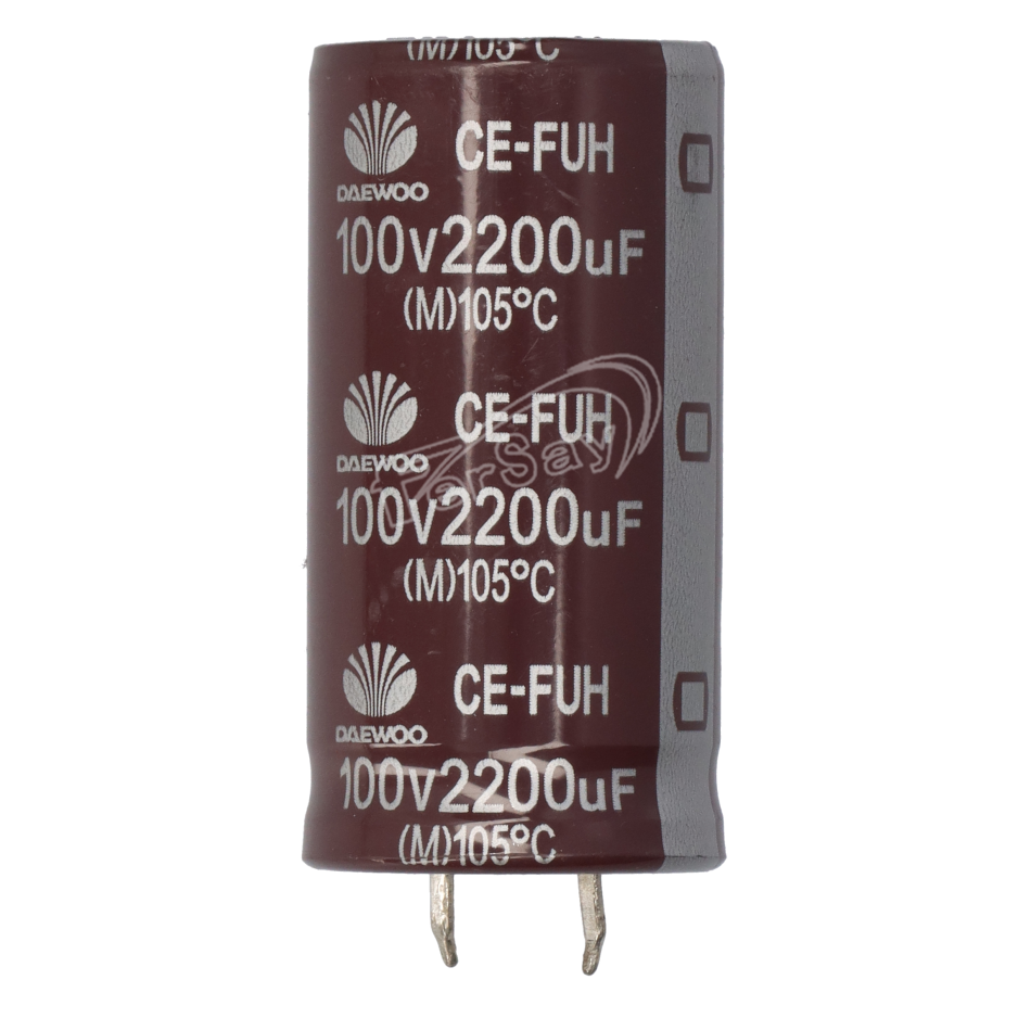 Condensador electrolítico 2200MF a 100V. - CERL2200MF100V - DAEWOO - Cenital 2