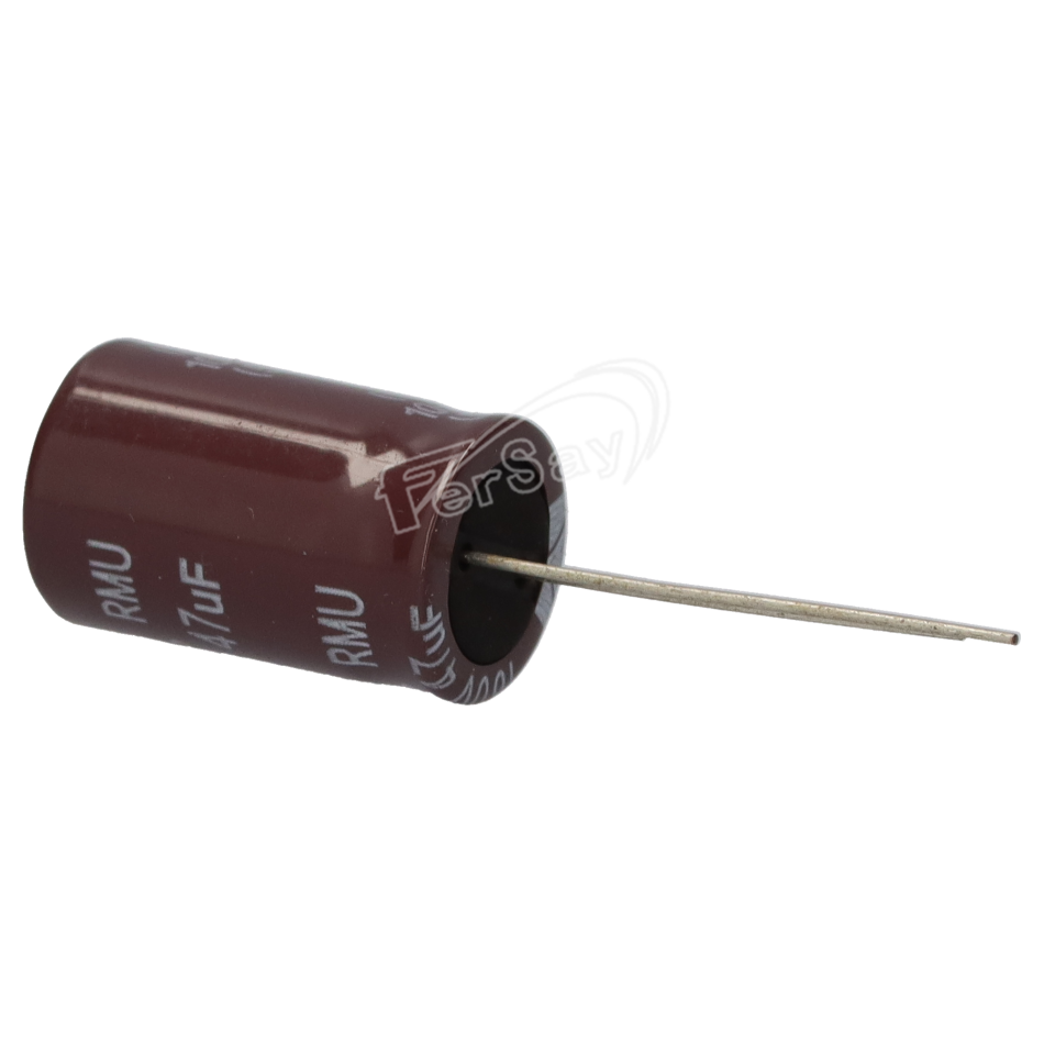 Condensador electrolítico de 47MF a 160V - CERL47MF160V - JAMI - Cenital 1