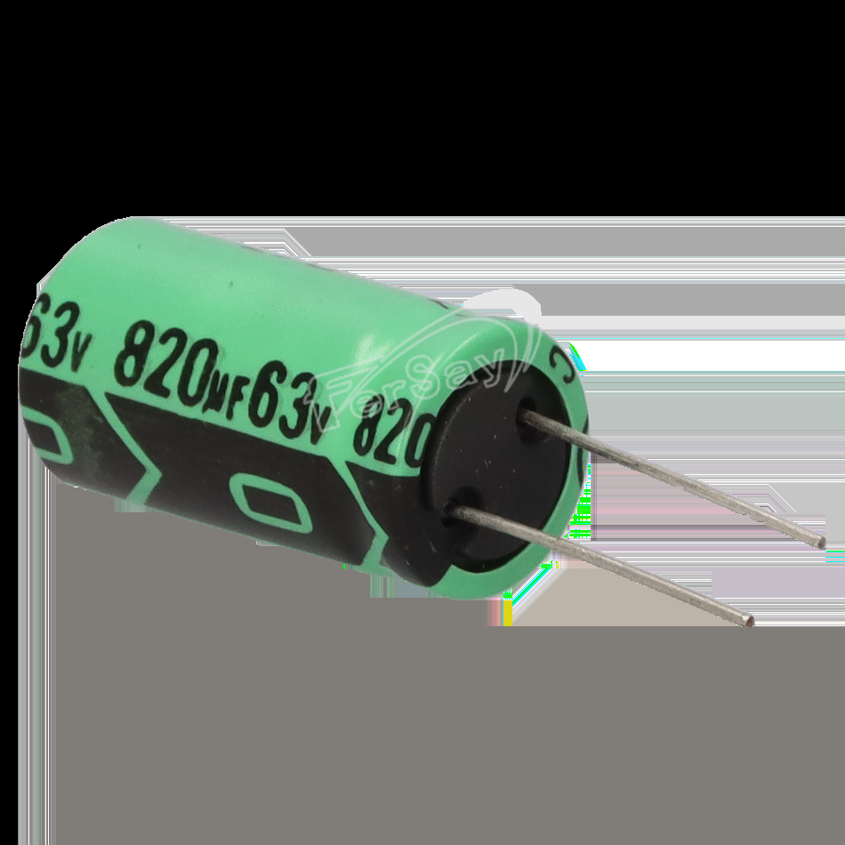 Condensador electrolitico 820MF - CERL820MF63V - LELON - Cenital 1