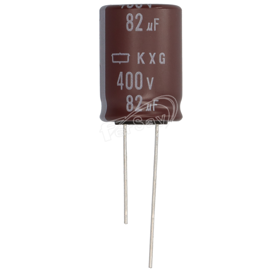 Condensador electrolítico de 82mf a 400v. - CERL82MF400V - TROBO - Cenital 2
