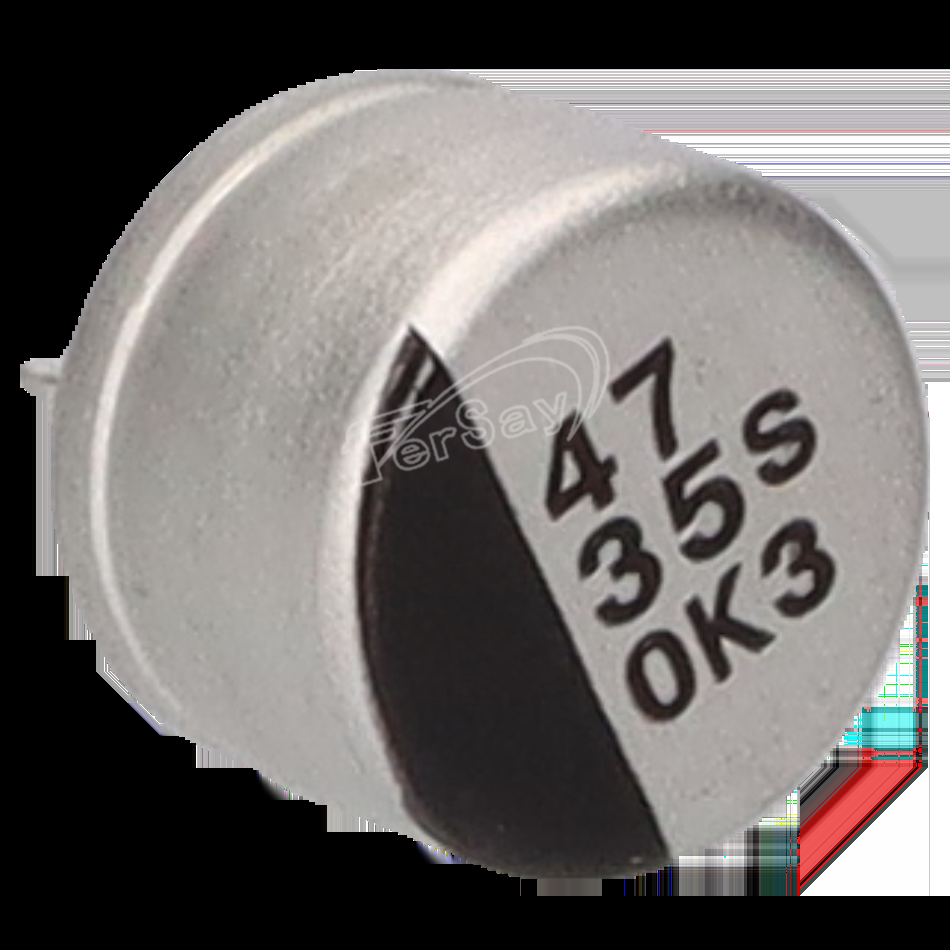 Condensador electrolítico smd 47MF a 35V. - CES47356 - PANASONIC