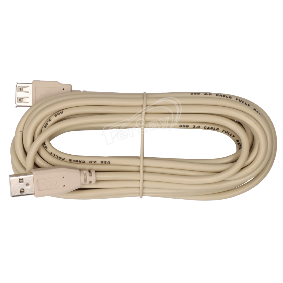 CABLE USB 2.0 TIPO A  DE MACHO A HEMBRA - EC1405KH - TRANSMEDIA - Cenital 2