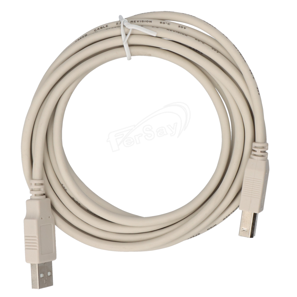 Cable Usb 2.0 tipo A a tipo B 3 metros e-c142-3h - EC1423H - TRANSMEDIA - Cenital 2