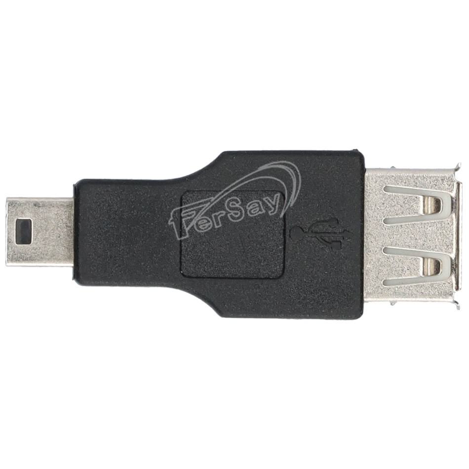 ADAPTADOR USB TIPO A HEMBRA- 5PIN MINI USB MACHO - EC146MS - TRANSMEDIA - Cenital 1