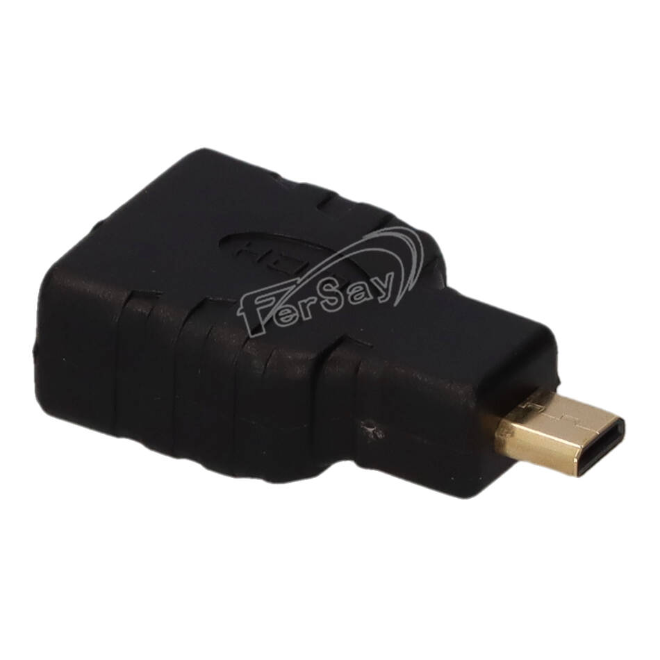 Adaptador HDMI tipo D a HDMI hembra 19 pin. - EC241C - TRANSMEDIA - Cenital 1