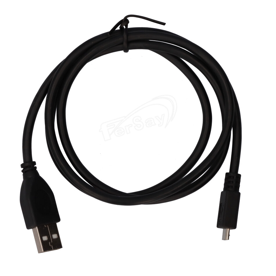 Cable micro USB macho a USB macho 1 metro - EC2501 - TRANSMEDIA - Cenital 1