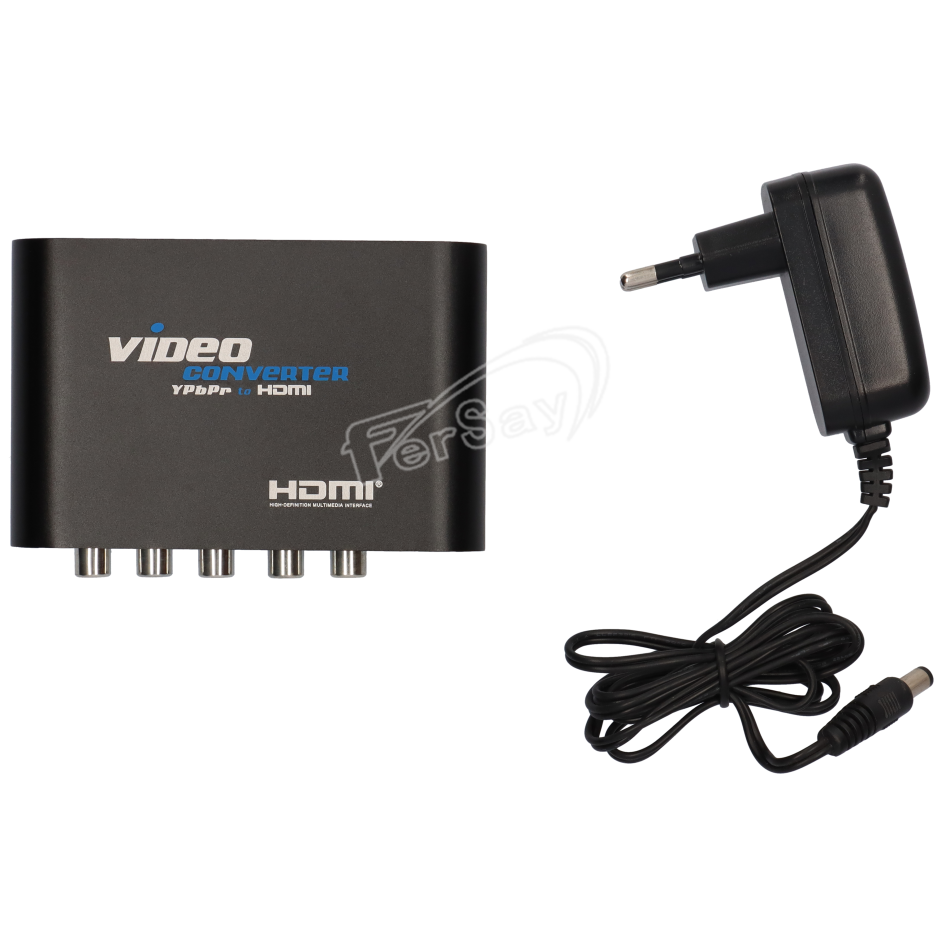 Convertidor transforma señal vídeo componentes (ypbpr) a HDMI. - ECS501 - TRANSMEDIA