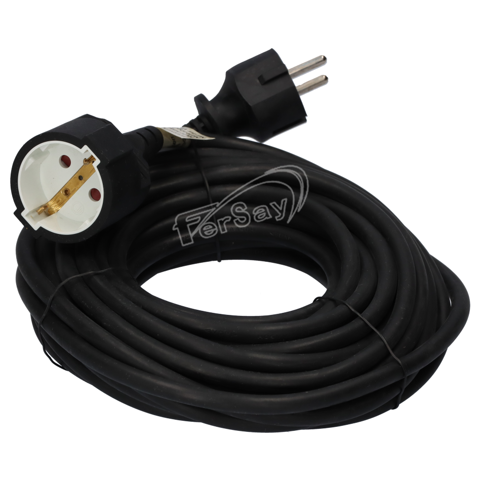 Cable prolongador schuko negro - ENV810H - TRANSMEDIA