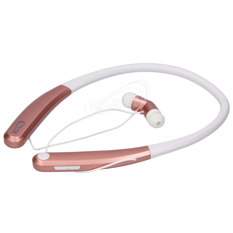 Auricular Neckband Bluetooth Imantado Rosa - EFAURICULAR42RS - FERSAY - Principal