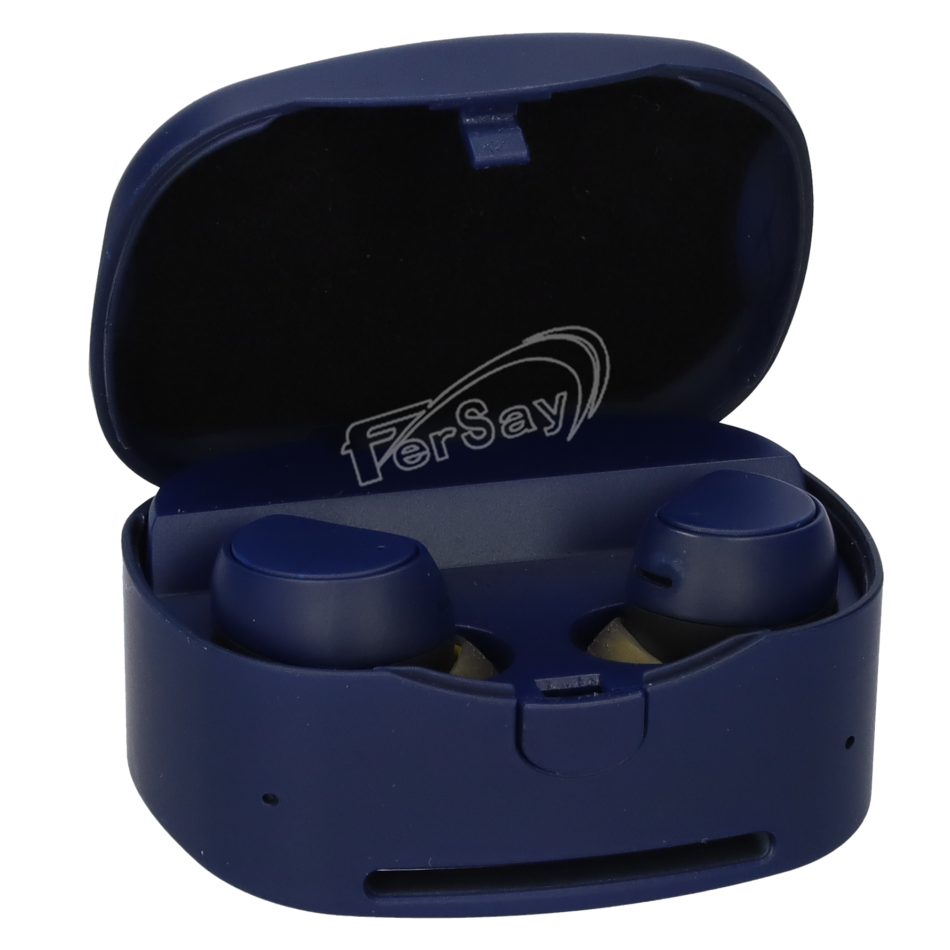 Auriculares IN-EAR Bluetooth Microfono color Azul - EFAURICULAR51A - FERSAY - Cenital 3