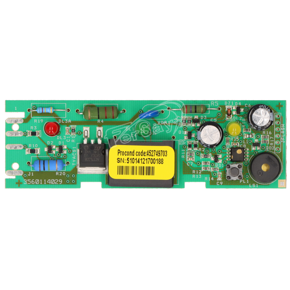 Modulo electronico arcon conge - EX2425265101 - ELECTROLUX - Principal