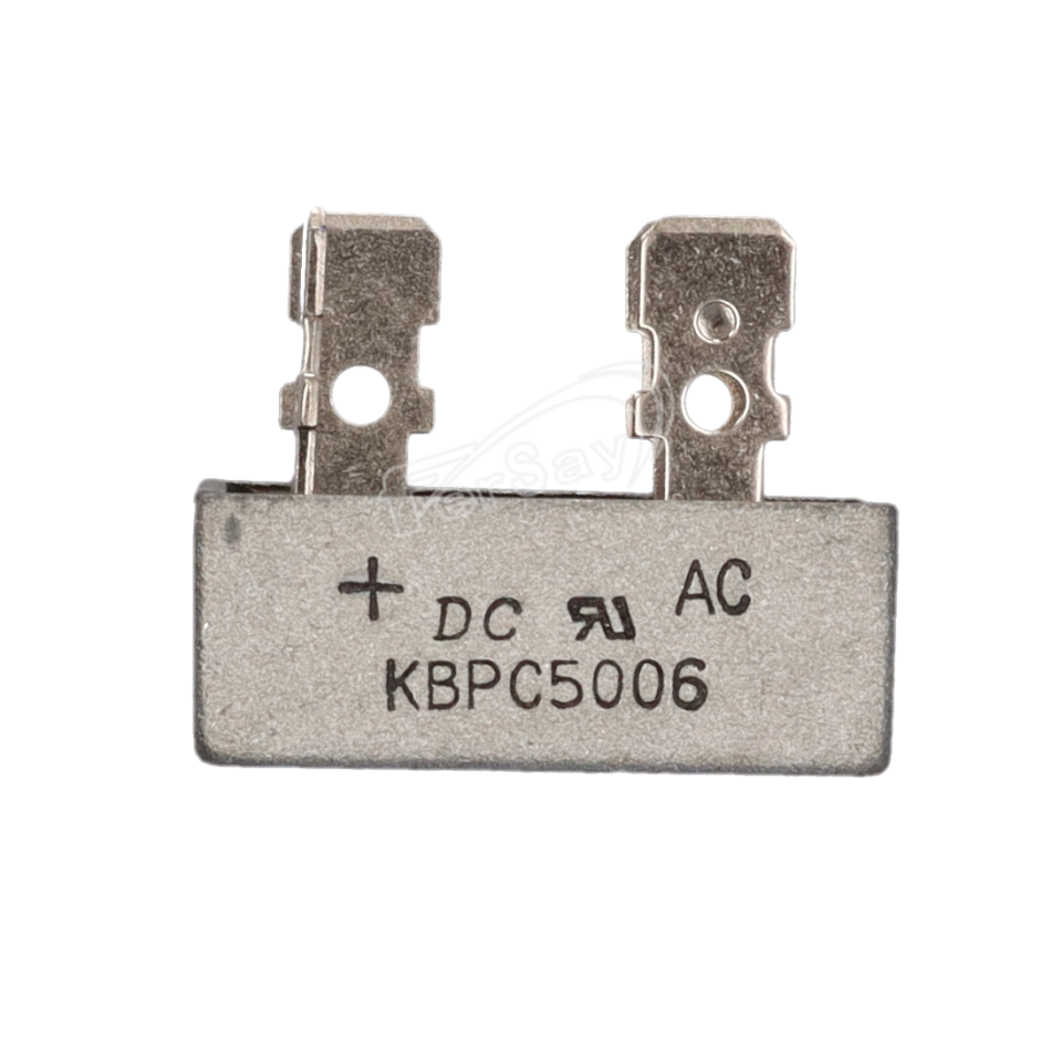 Puente rectificador electrónica FB5006F / KBPC5006 - FB5006 - DC - Cenital 1