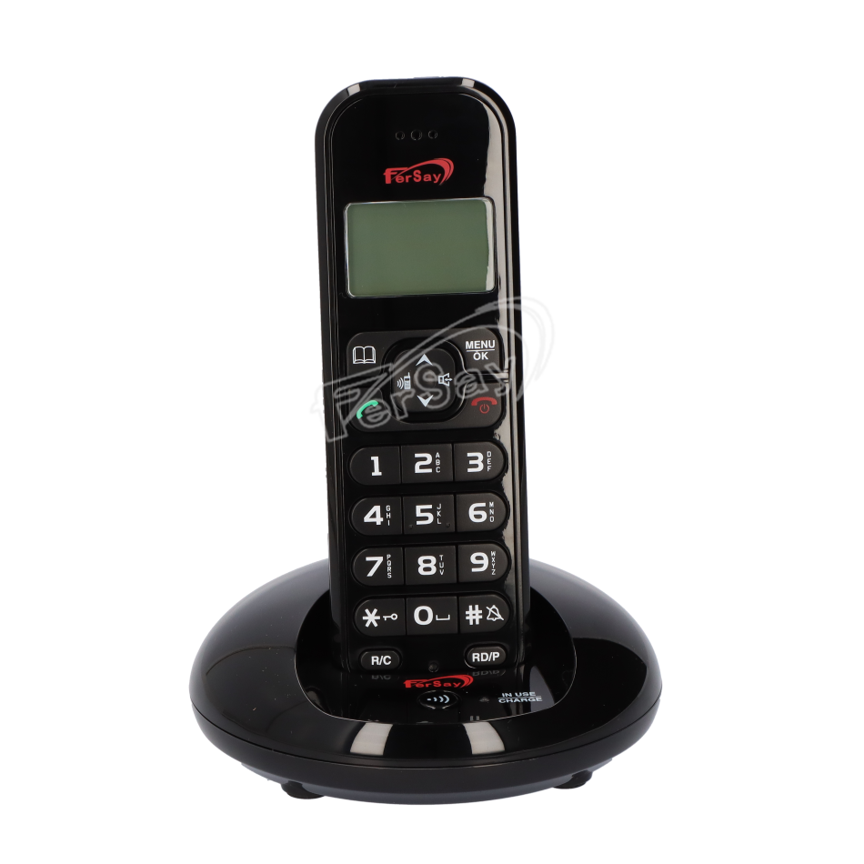 Teléfono inalámbrico single con pantalla LCD - FERSAYDECT1020N - FERSAY - Principal