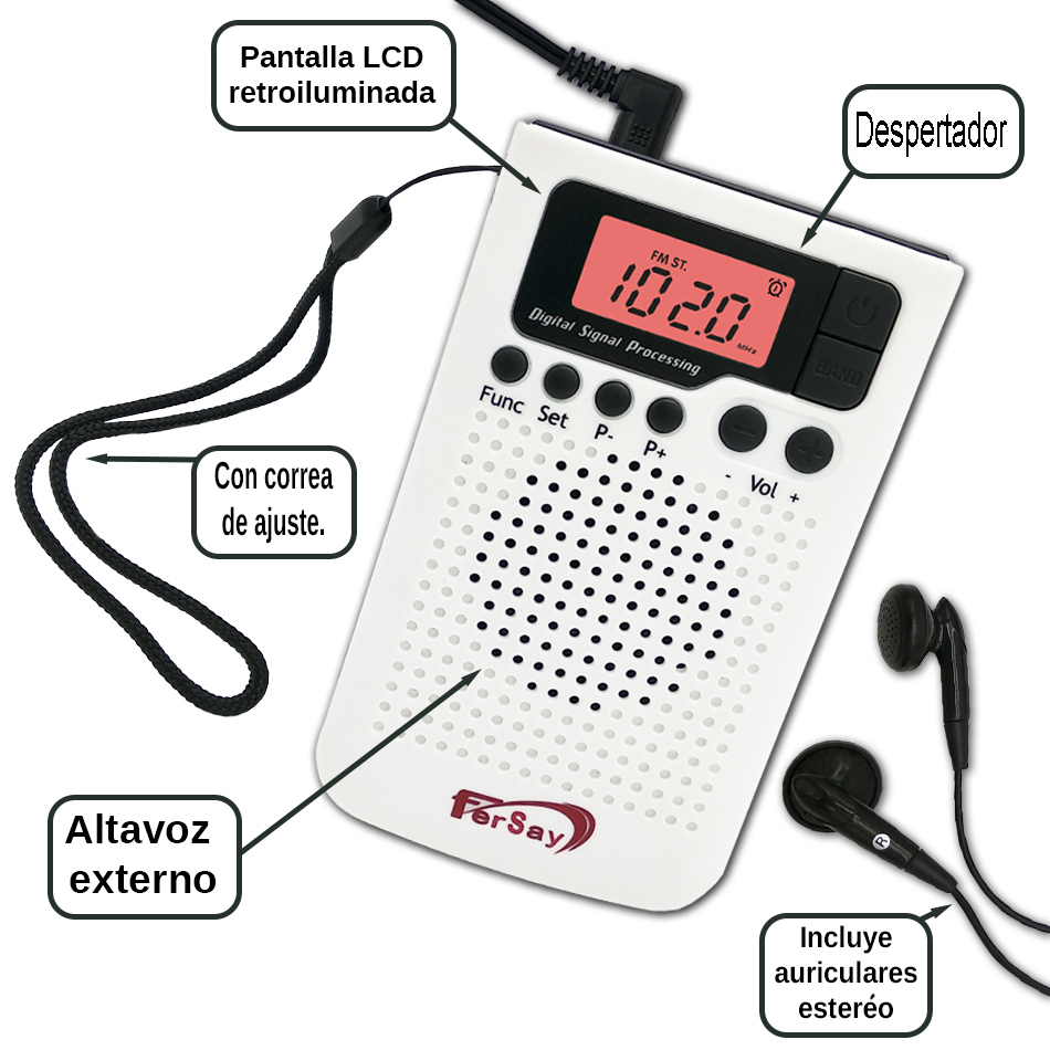 Rádio digital de bolso FM PLL/AM - FERSAYRDIG2020B - FERSAY - Cenital 1