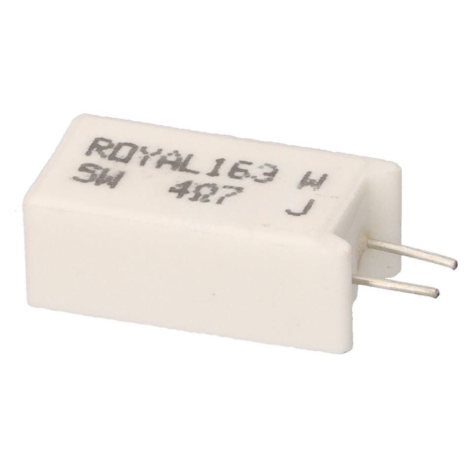 Resistencia bobinada radial  RBR-4.7-5W - RBR4,75W - ROYAL
