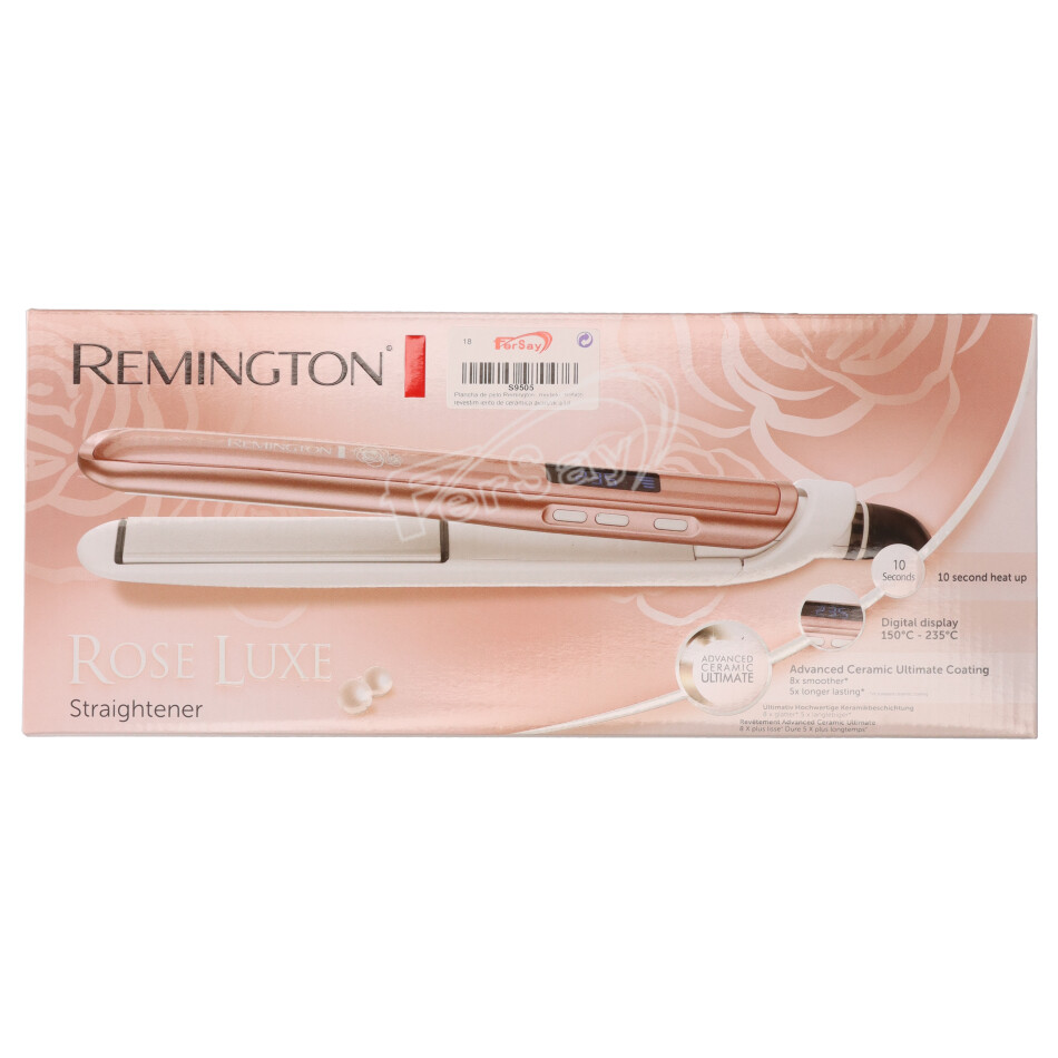 Plancha de pelo Remington con revestimiento ceramico - S9505 - REMINGTON - Cenital 5