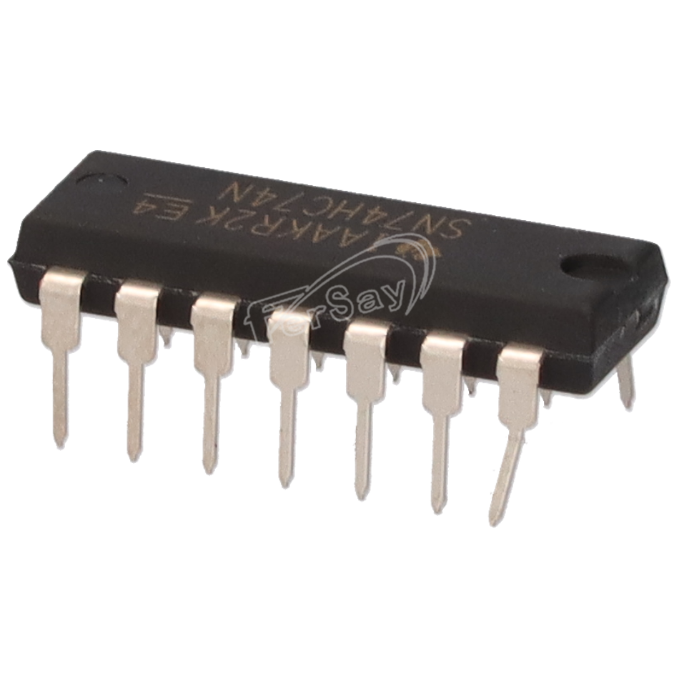 Circuito integrado electrónica SN74HC74. - SN74HC74 - PHILIPS - Cenital 1