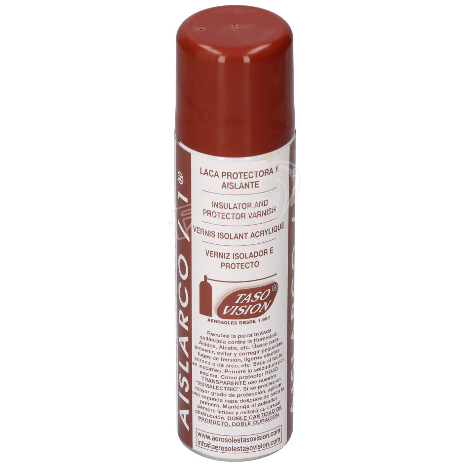 Spray laca proteccion y aislan - TSAISLARCO1 - TASOVISION