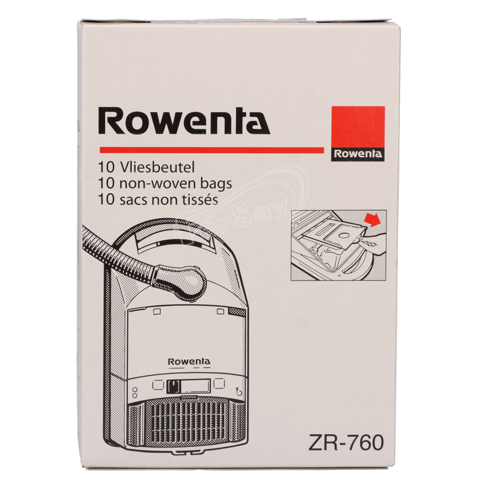 BOLSA ASPIRADOR ROWENTA - ZR760 - ROWENTA - Cenital 2