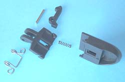 Kit tirador maneta escotilla lavadora gris - 21AK214 - FERSAY