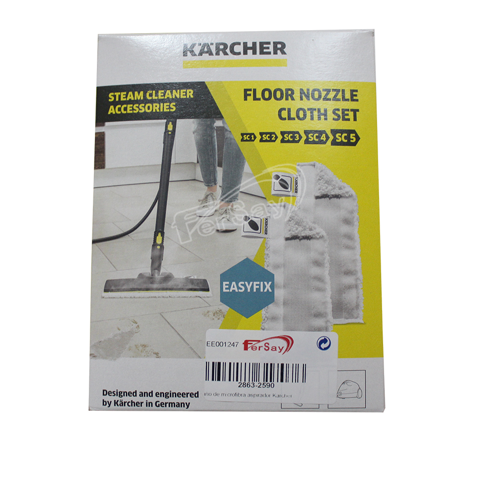 Pano de microfibra aspirador Karcher - 28632590 - KARCHER