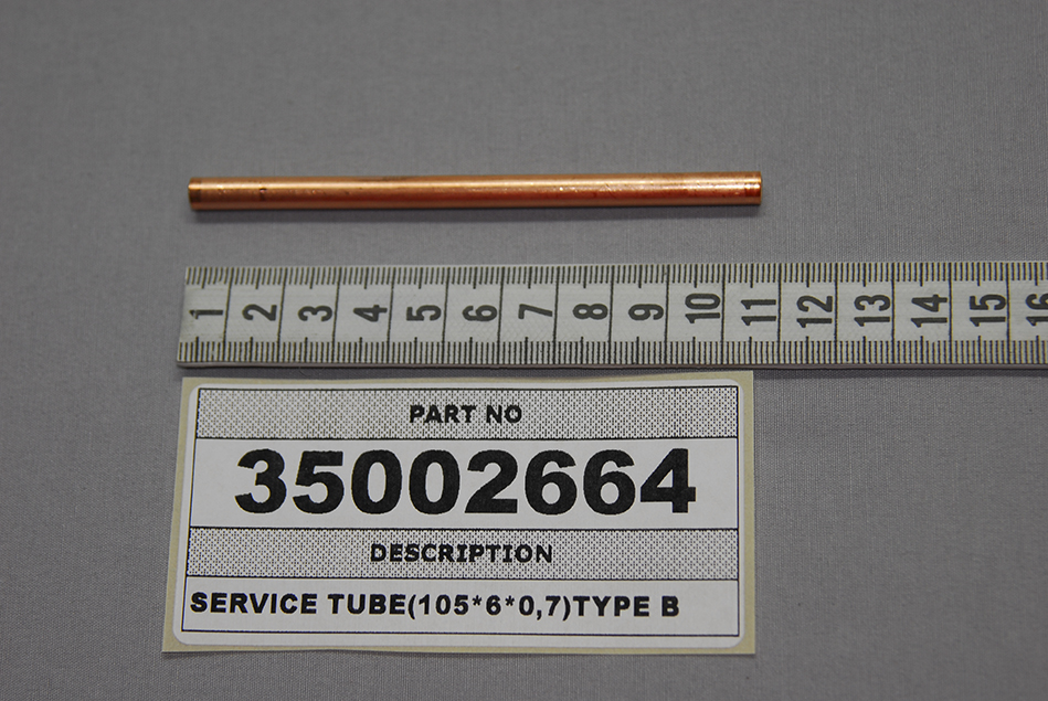SERVICE TUBE105*6*0,7TYPE B - 35002664 - TEGRAN