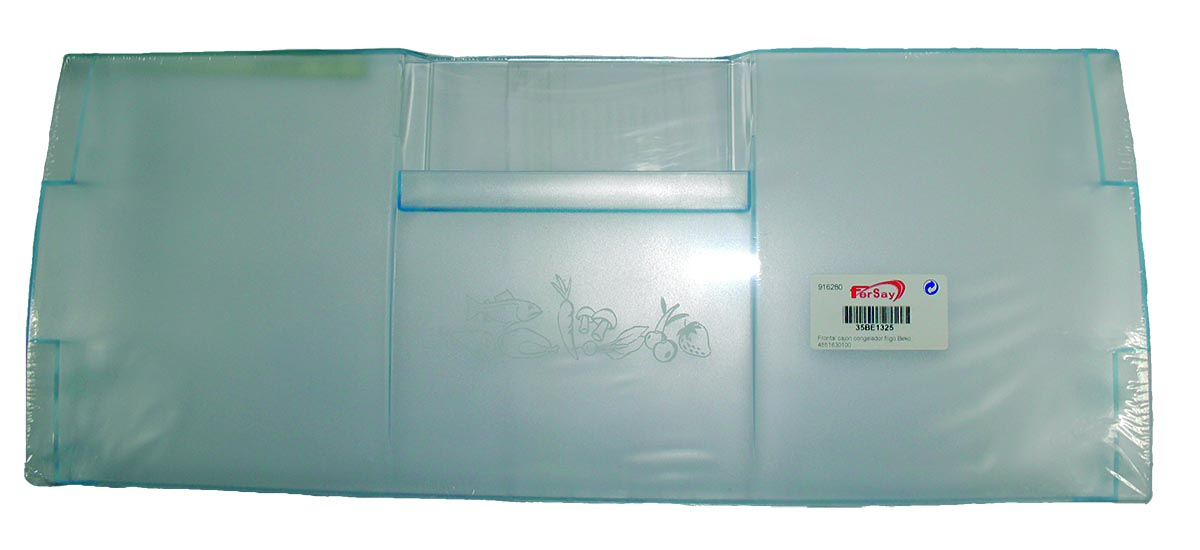 Frontal cajón congelador frigorífico Beko 4551630100. - 35BE1325 - BEKO