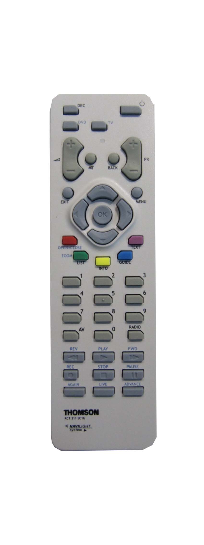 Rct311sc1g remote control r=y - 36142920 - THOMSON