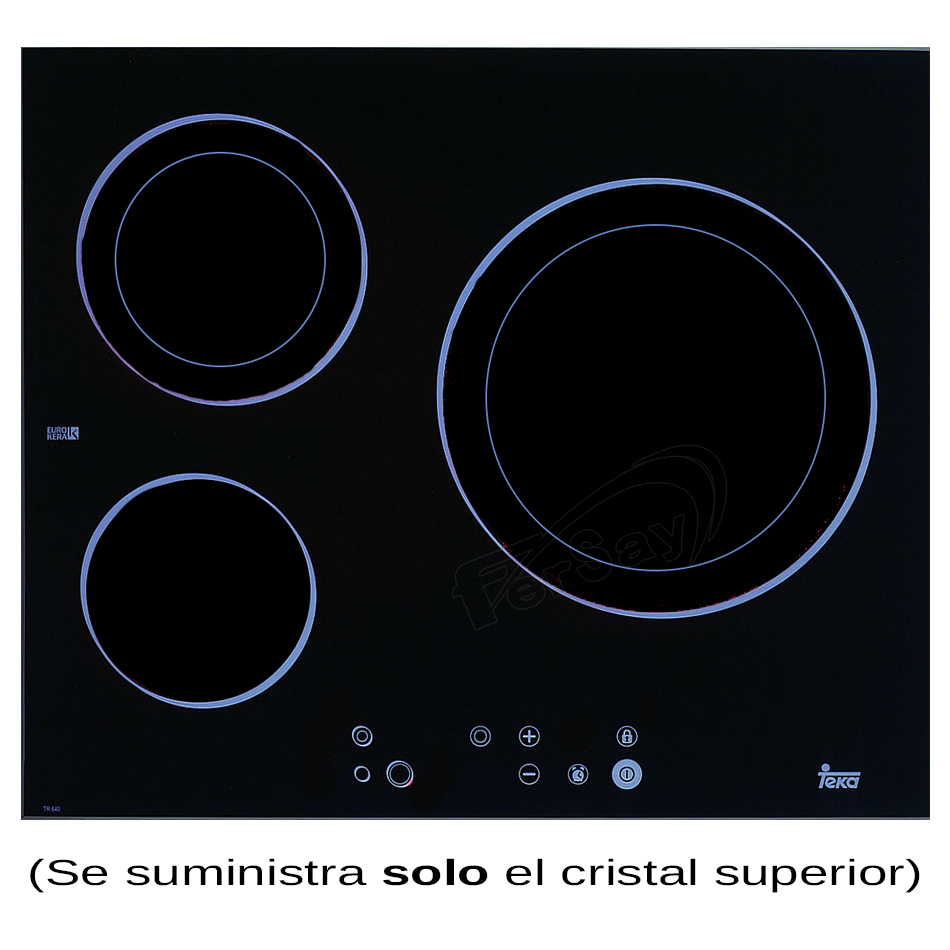 Cristal vitrocerámica Teka TR640.1. (SOLO CRISTAL) - 40TK5017 - FAGOR