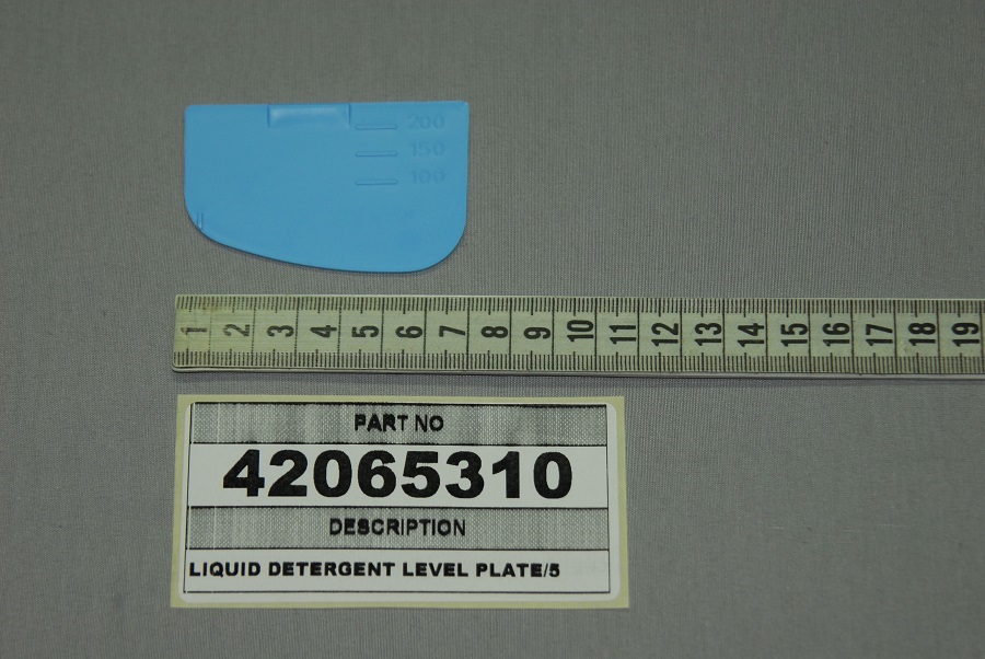 LIQUID DETERGENT LEVEL PLATE/5 - 42065310 - ORIMA