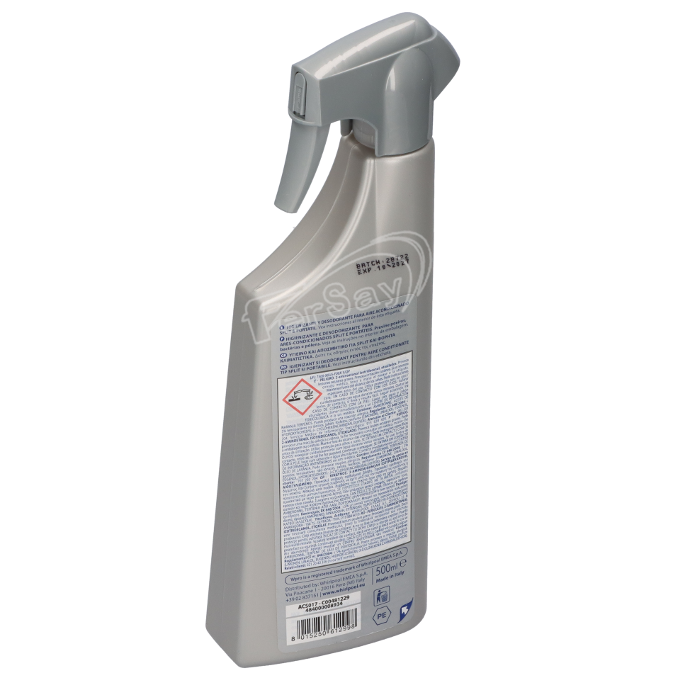 Limpiador en Spray para Aire Acondicionado Whirlpo - 484000008934 - WHIRLPOOL