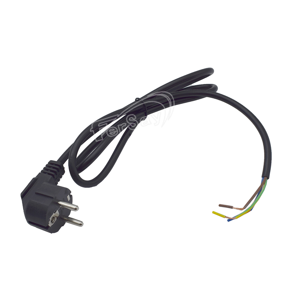 Cable de alimentacion negro para freidora sin aceite Cecotec - 49CE5220 - CECOTEC