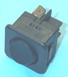 Interruptor tecla redonda color negro - 49HF103 - FERSAY