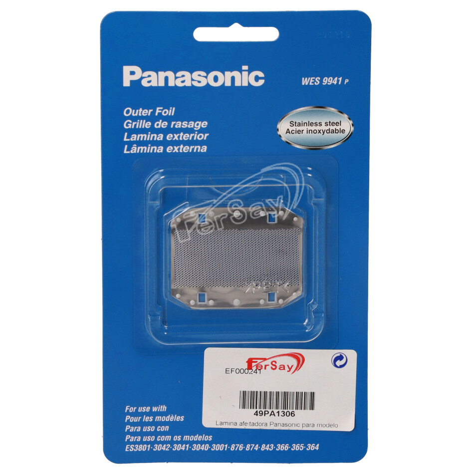 Lamina afeitadora Panasonic ES-SA40 - 49PA1306 - PANASONIC