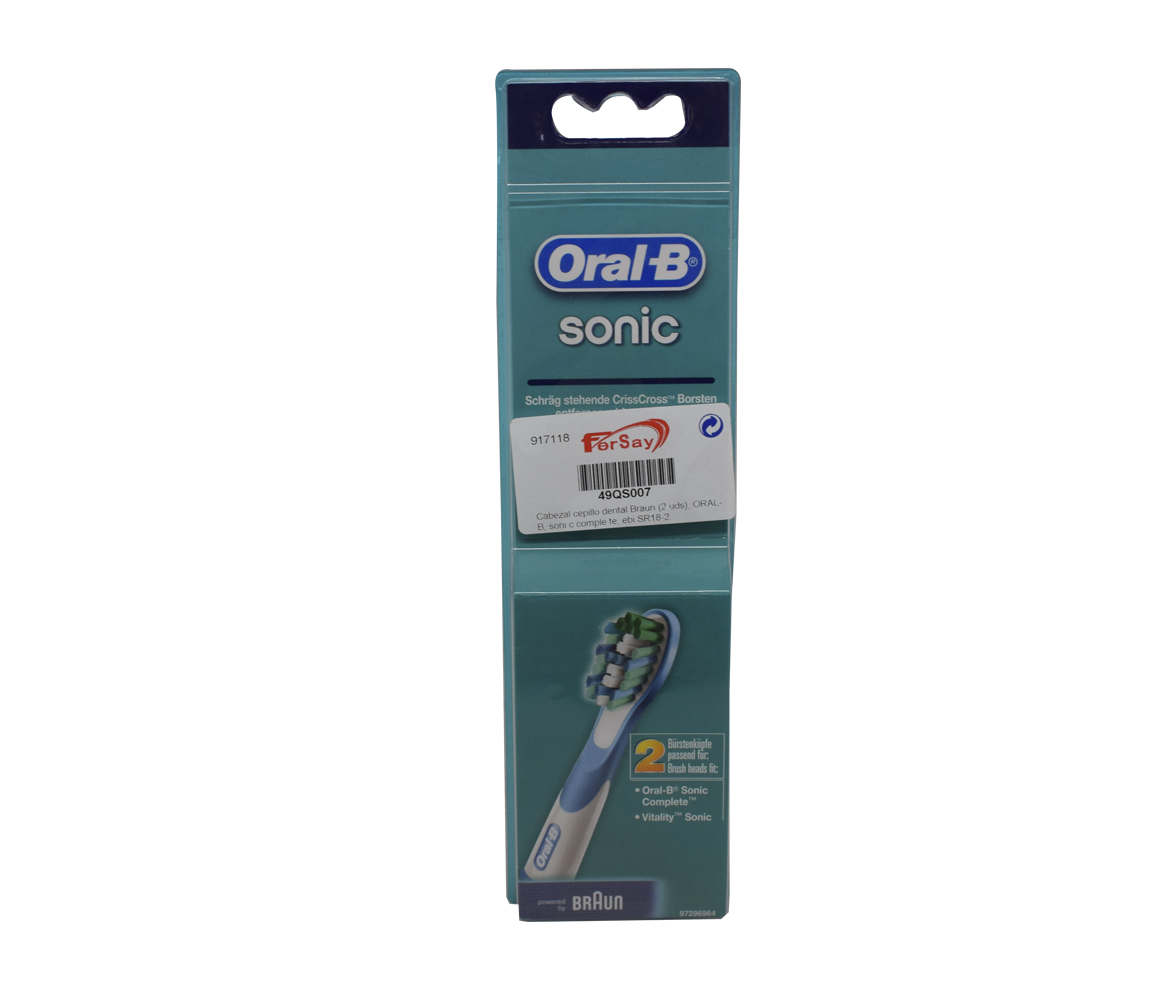 Recambio cabezal cepillo dental Braun ORAL-B. - 49QS007 - BRAUN