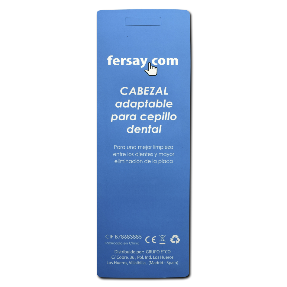 Cabezal adaptable cepillo dientes Braun Dual - 49QS014A - BRAUN